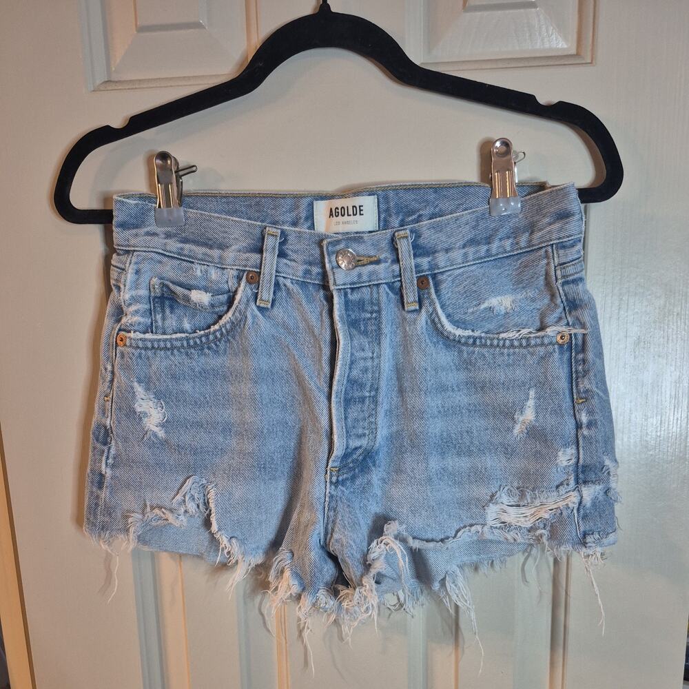 Agolde Parker Vintage Cut Off Short in Swapmeet Size 25